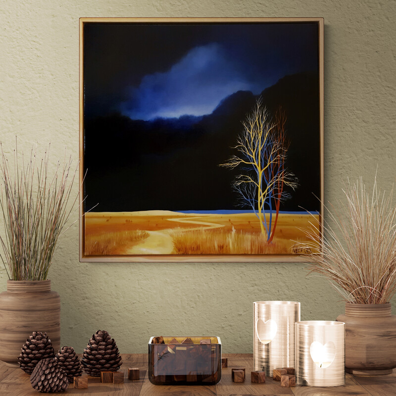 Tawny Gold Grasses Lucinda Leveille Art 7