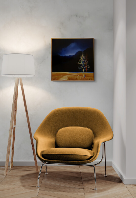 Tawny Gold Grasses Lucinda Leveille Art 5