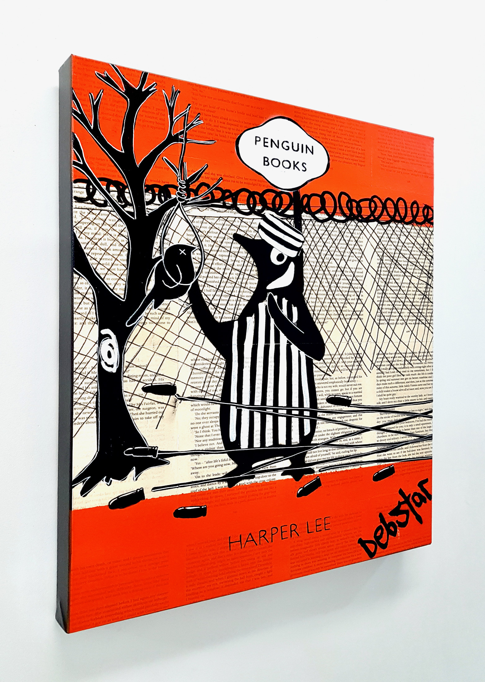 Penguin Books To Kill A Mockingbird Pop Art Deborah Lang Art Urban Canvas 3