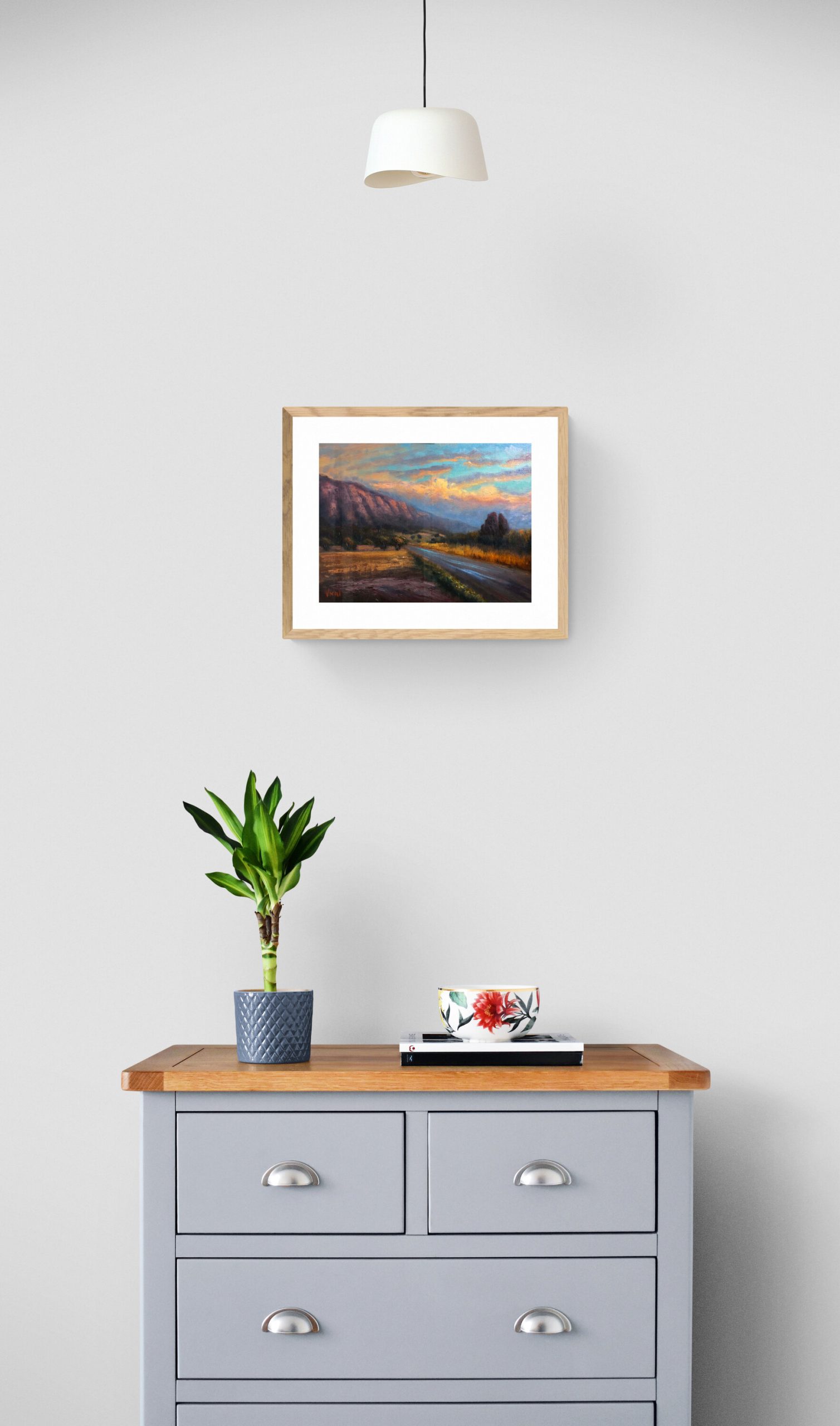 The Gray Wood Cabinet