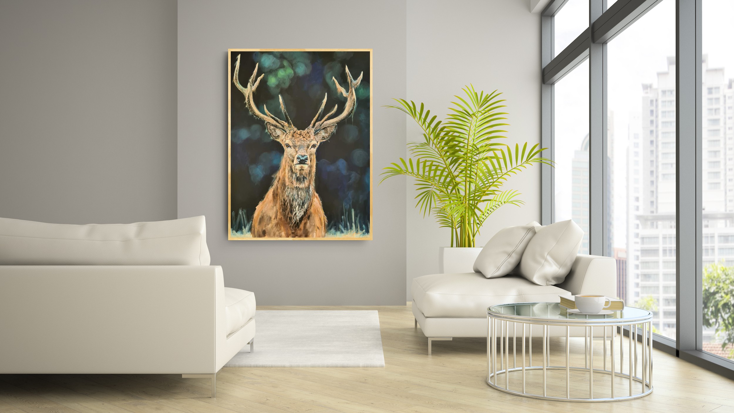 Death Before Dishonour Stag Jo S. Stacey Insitu 1