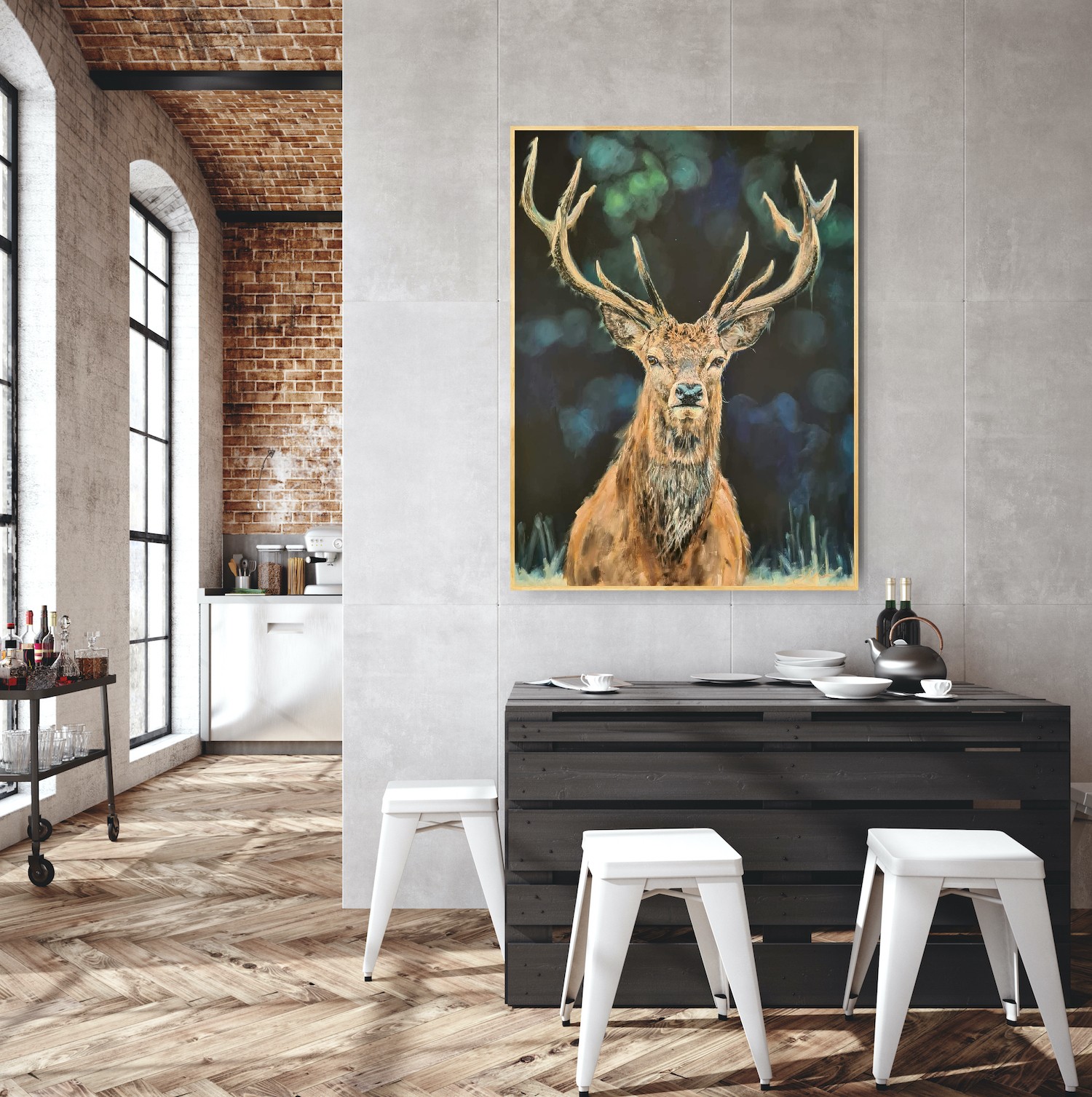 Death Before Dishonour Stag Jo S. Stacey Insitu 3