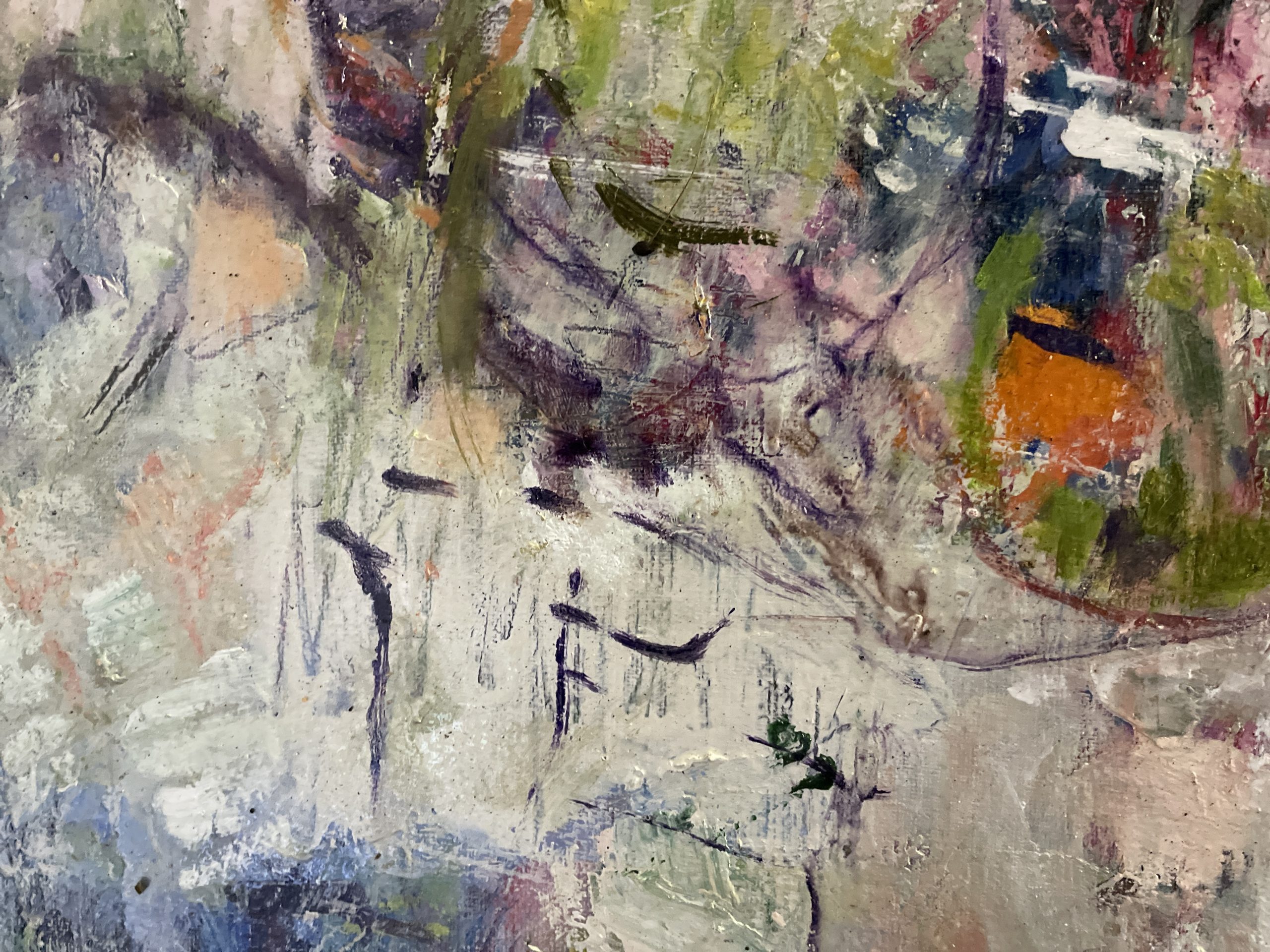 Suburban Magnolia Tree Closeup 4