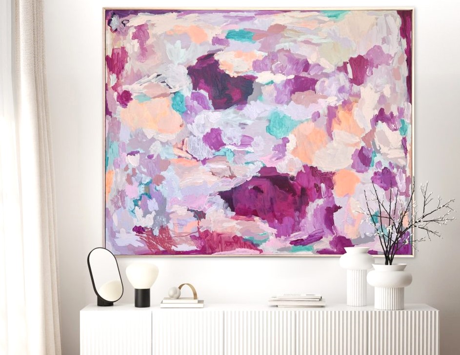 Contemporary Abstract Art Australia Rebecca Koerting Pink Storm 303 1024x1024