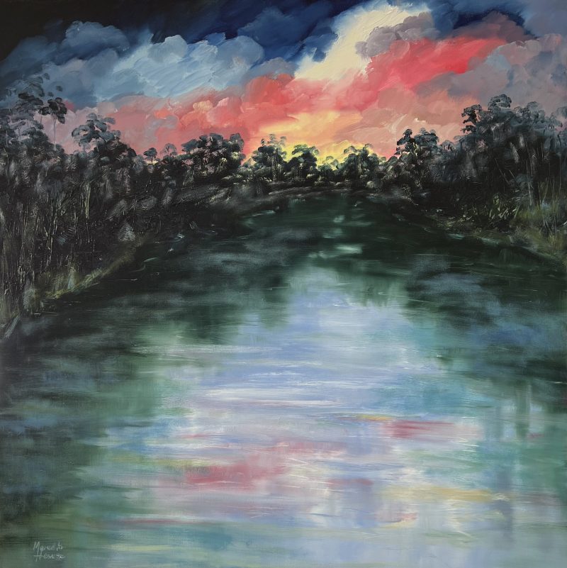 Sundown over Dumaresq