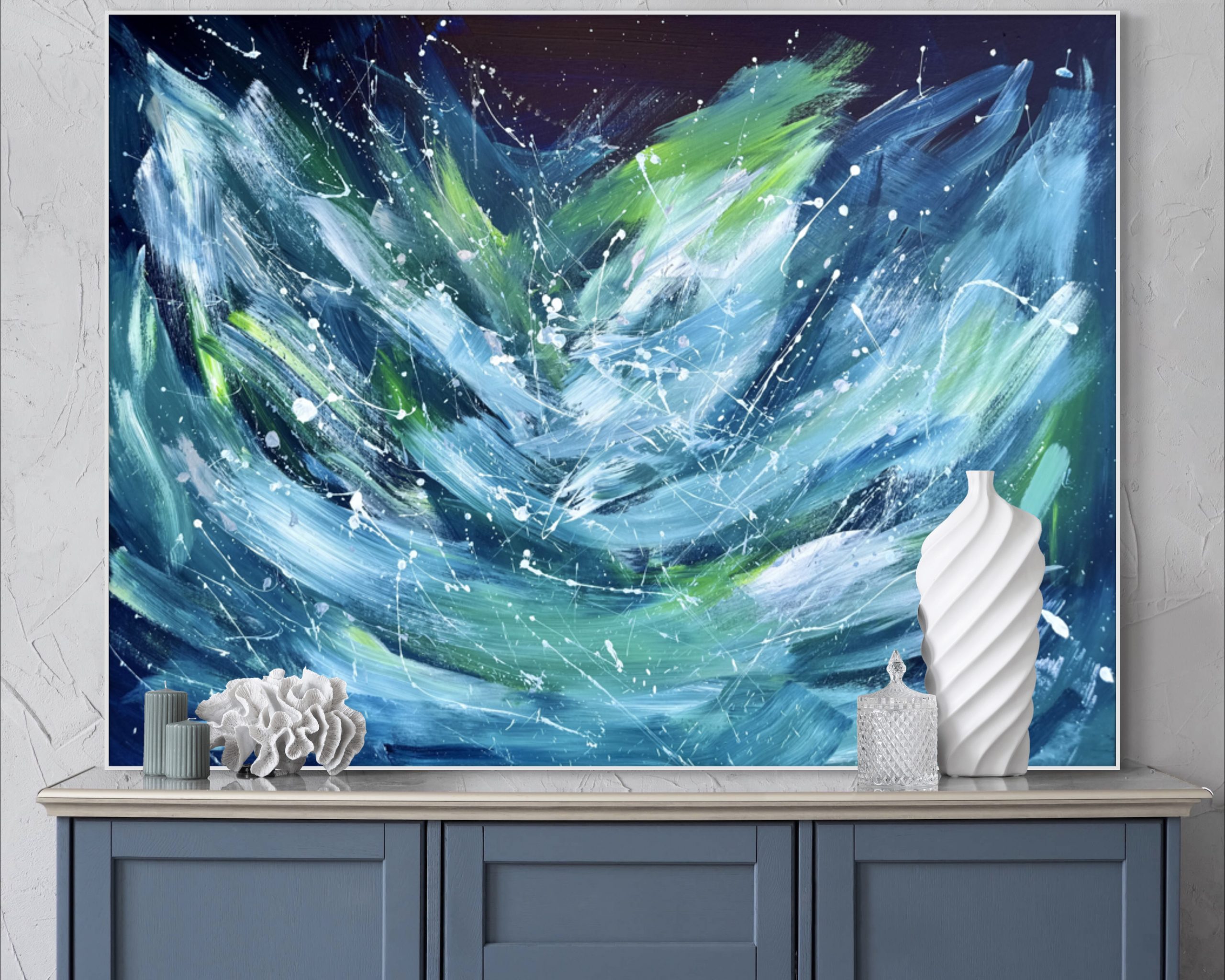 Alanah Jarvis Abstract Art Shelfie