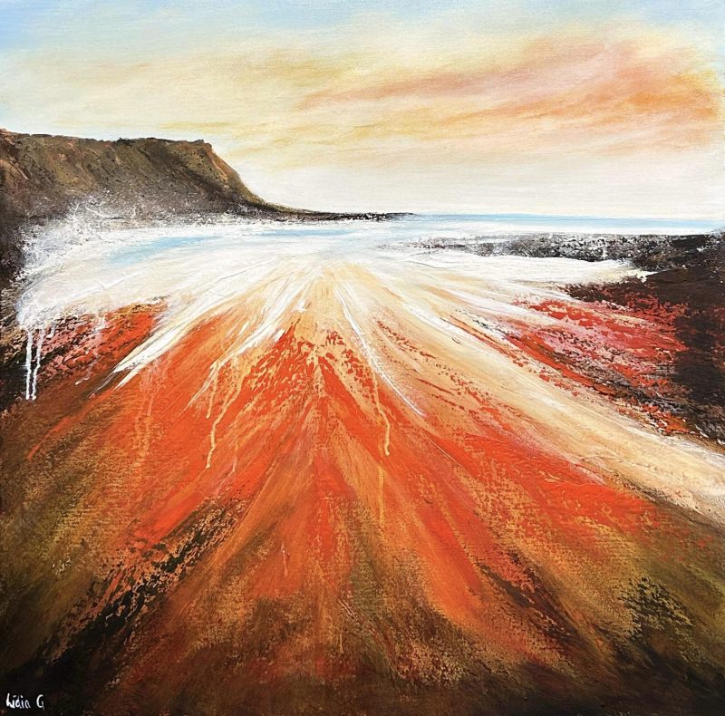 Sunset over Shack Bay