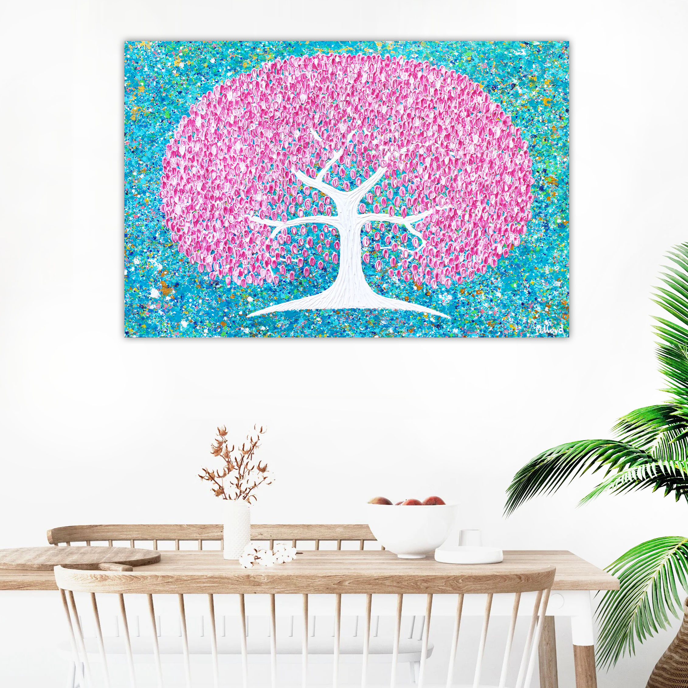 Kitchen Blossom Tree Spring Miranda Lloyd Artist 2023