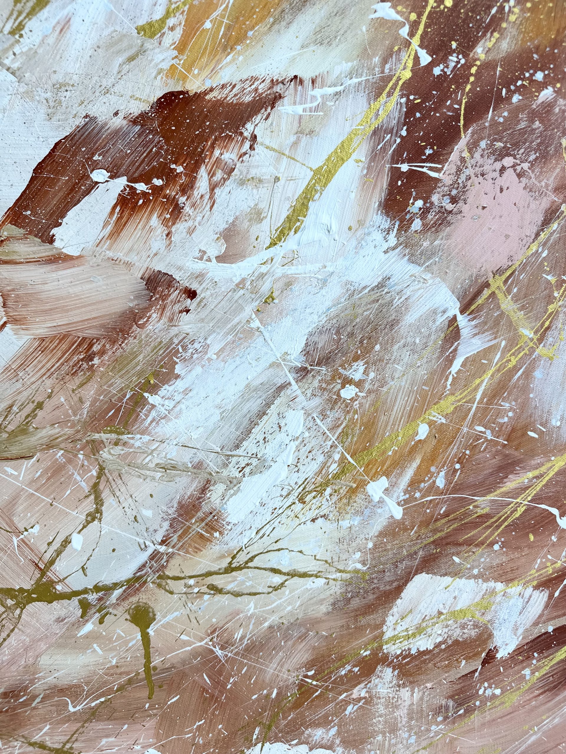 Close Up Layers Alanah Jarvis Abstract Art