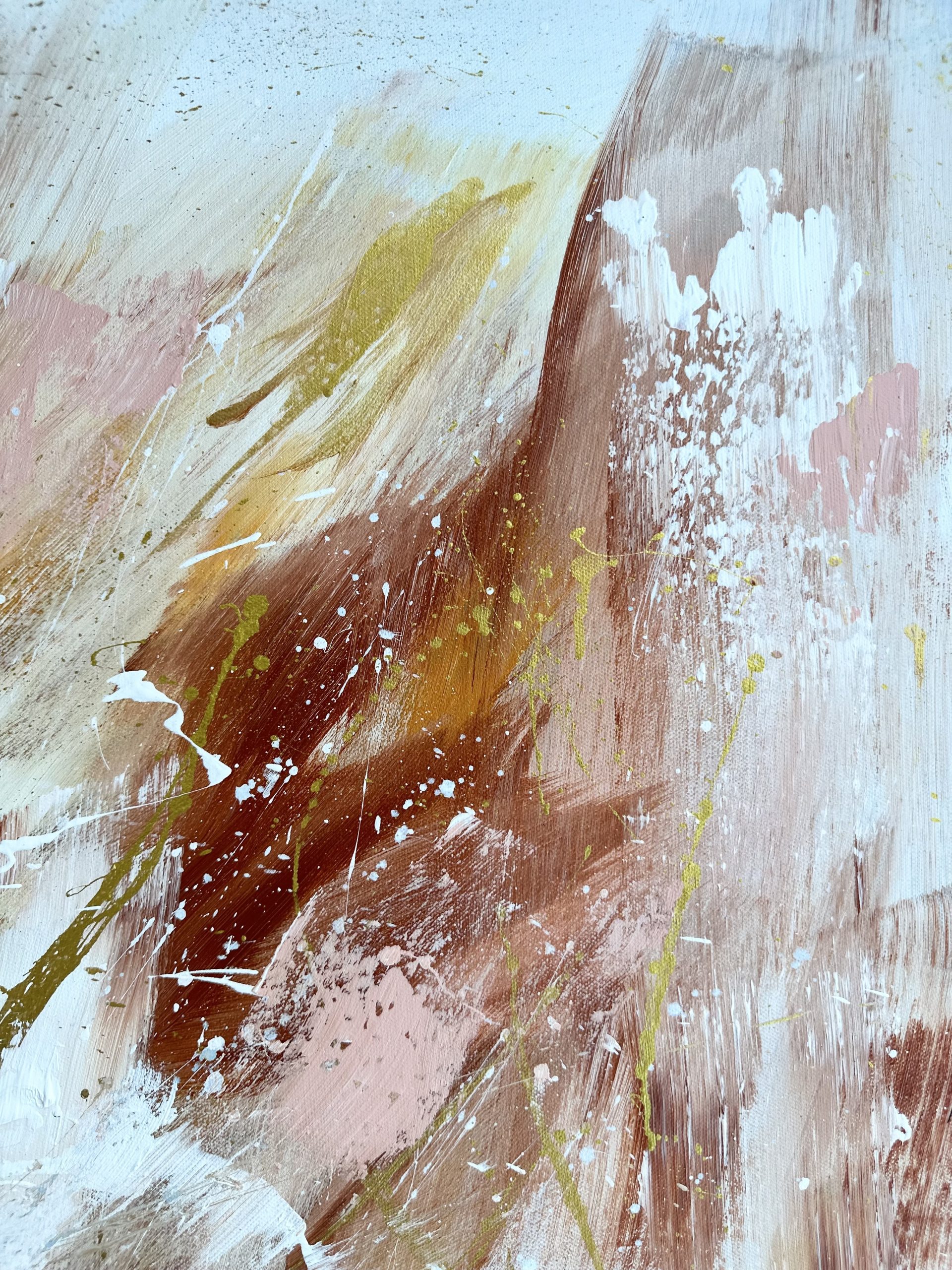 Close Up White Texture Alanah Jarvis Abstract Art
