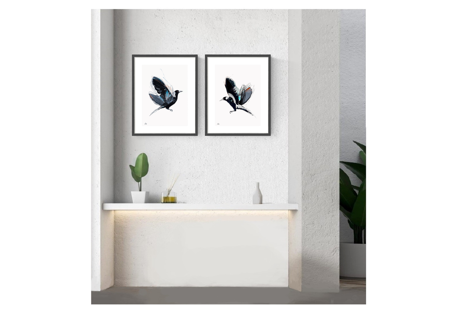 Diptych Sketchmotion 1