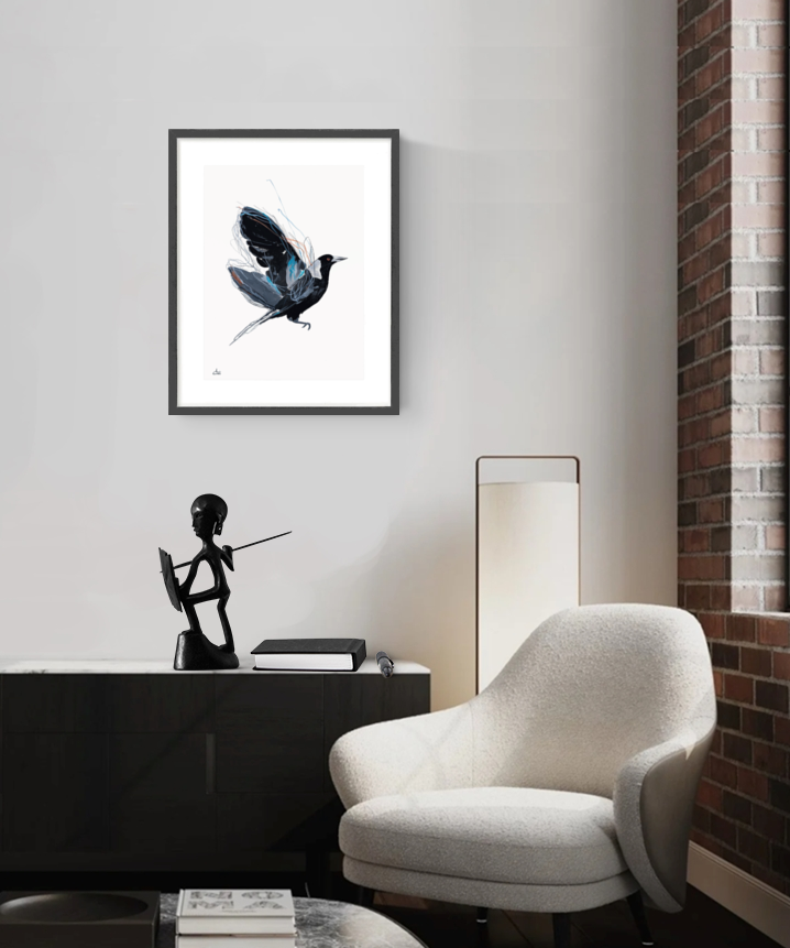 Sketchmotion Magpie I Brown Chair