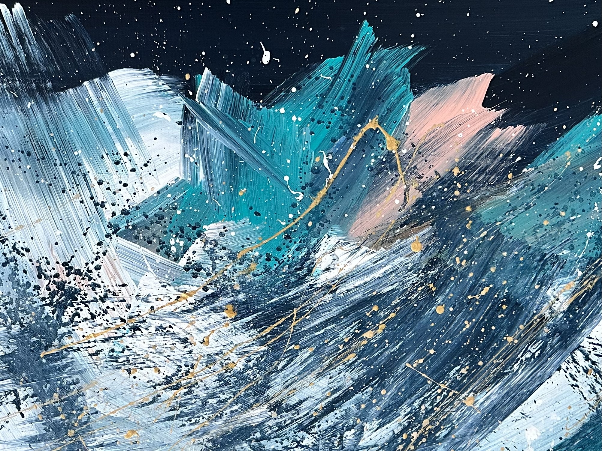 Close Up Top Turquoise