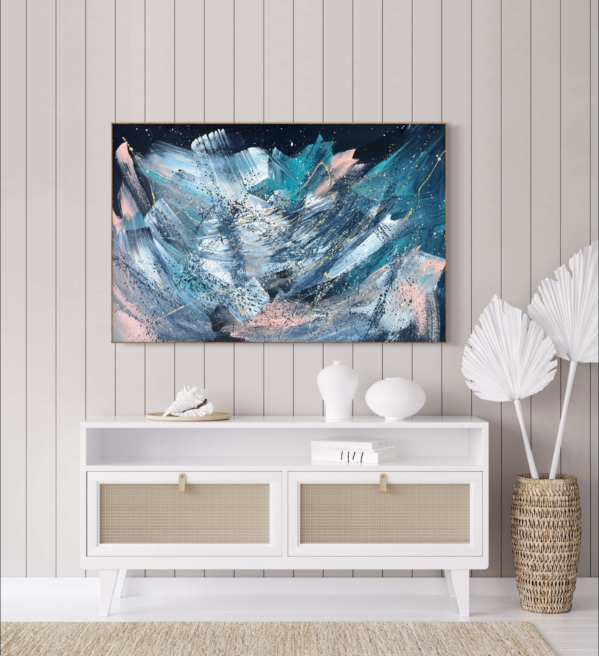 White Interior Alanah Jarvis Abstract Art
