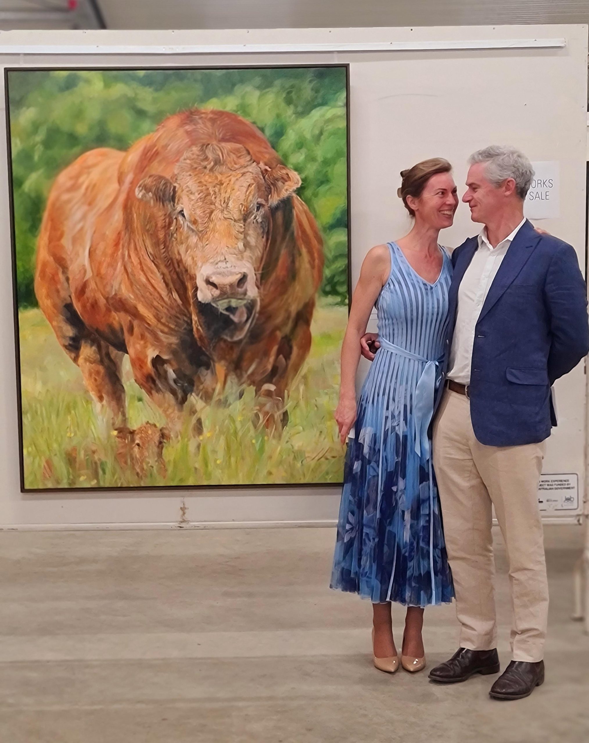 Jo S. Stacey With Oils It Is But A Quiet Voice