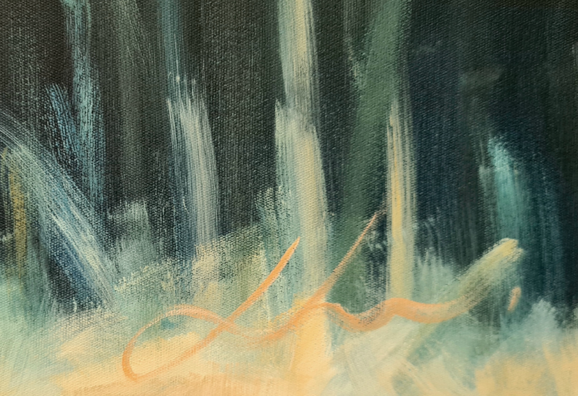 Death Before Dishonour Fine Art Oils Jo S. Stacey Paint And Pony Signature