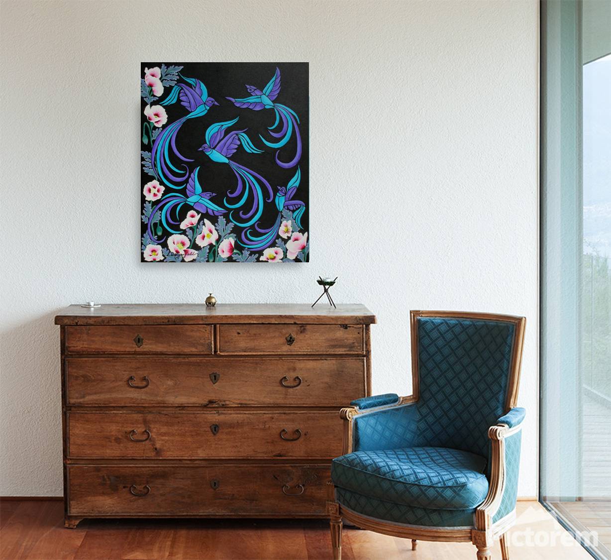 Birds And Blooms No.17 In Situ1