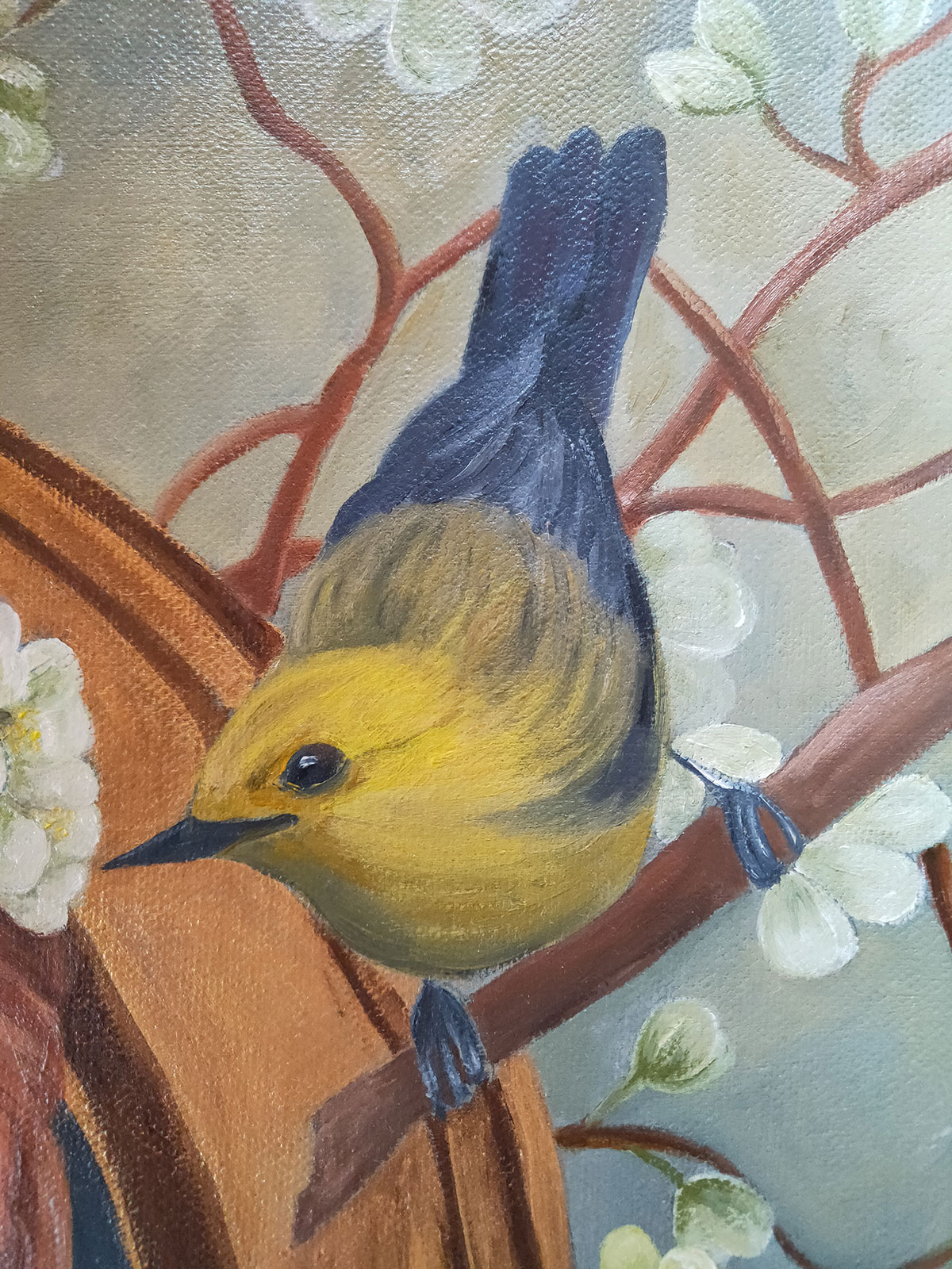 Listening To The Birds Close Up 2