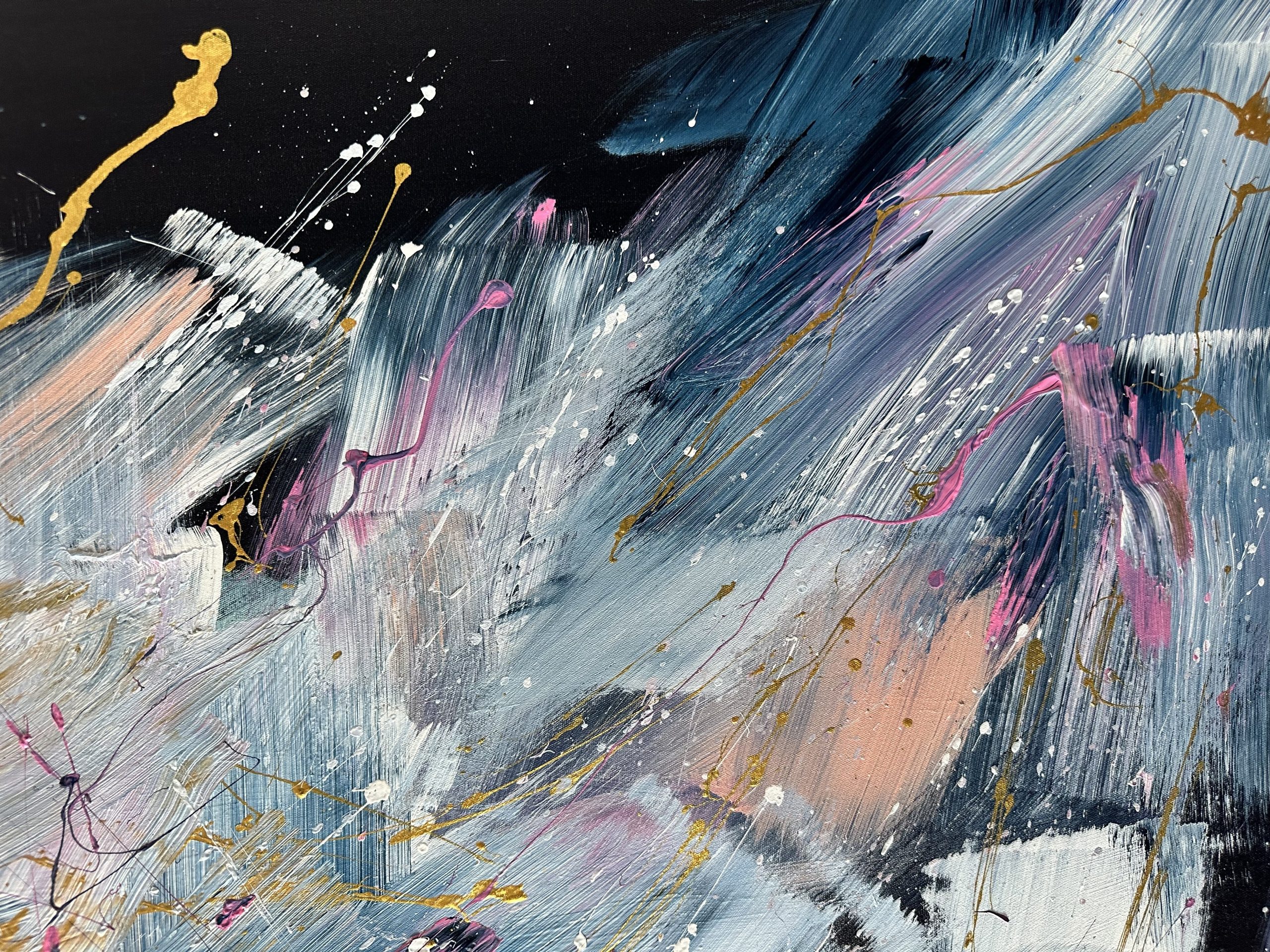 Large Brushstrokes Top