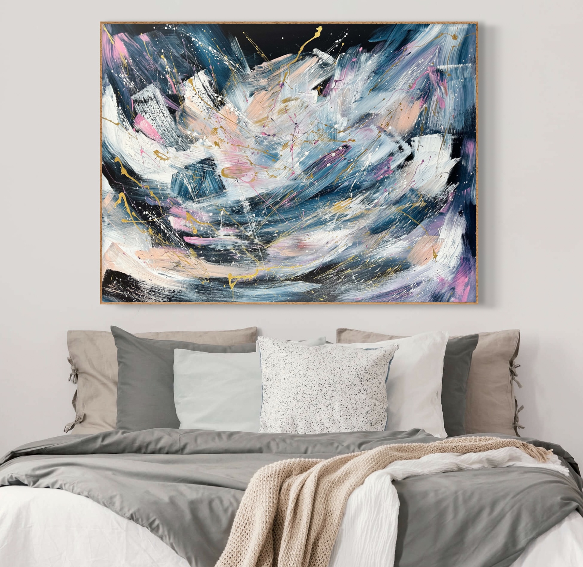 Over Bed Alanah Jarvis Abstract Art
