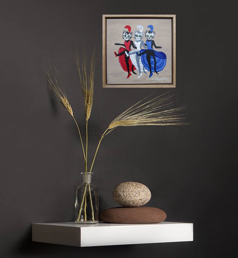 Cats Can Can In Situ1