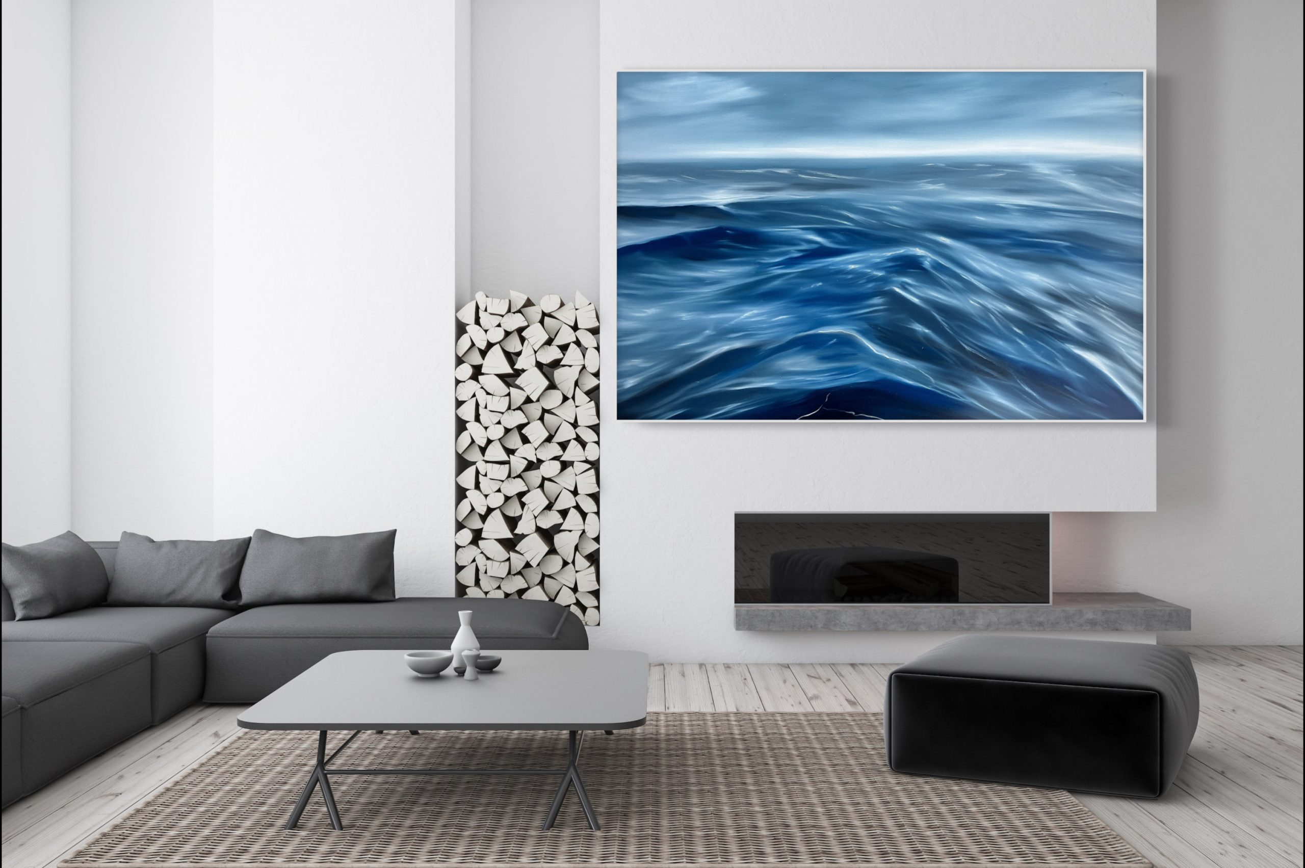 Alanah Jarvis Fireplace Art