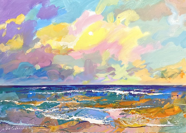 Sunrise over Seascape