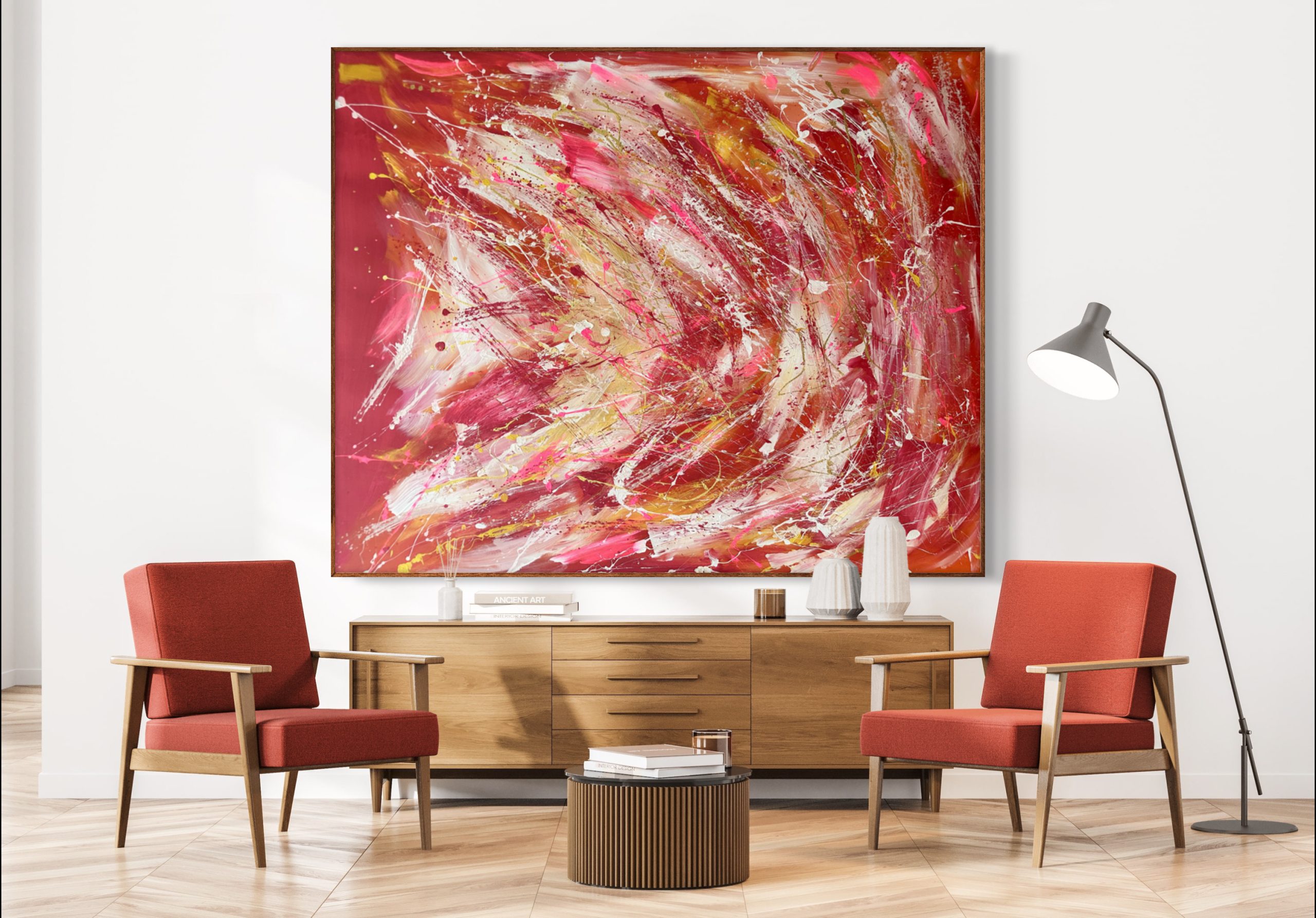 Alanah Jarvis Vertical Other Way Abstract Art