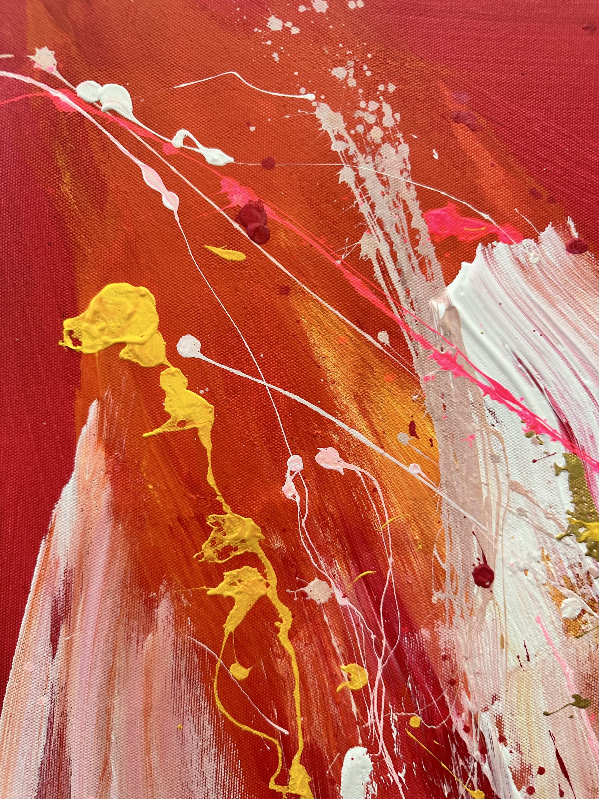 Brushstrokes Alanah Jarvis Abstract Art