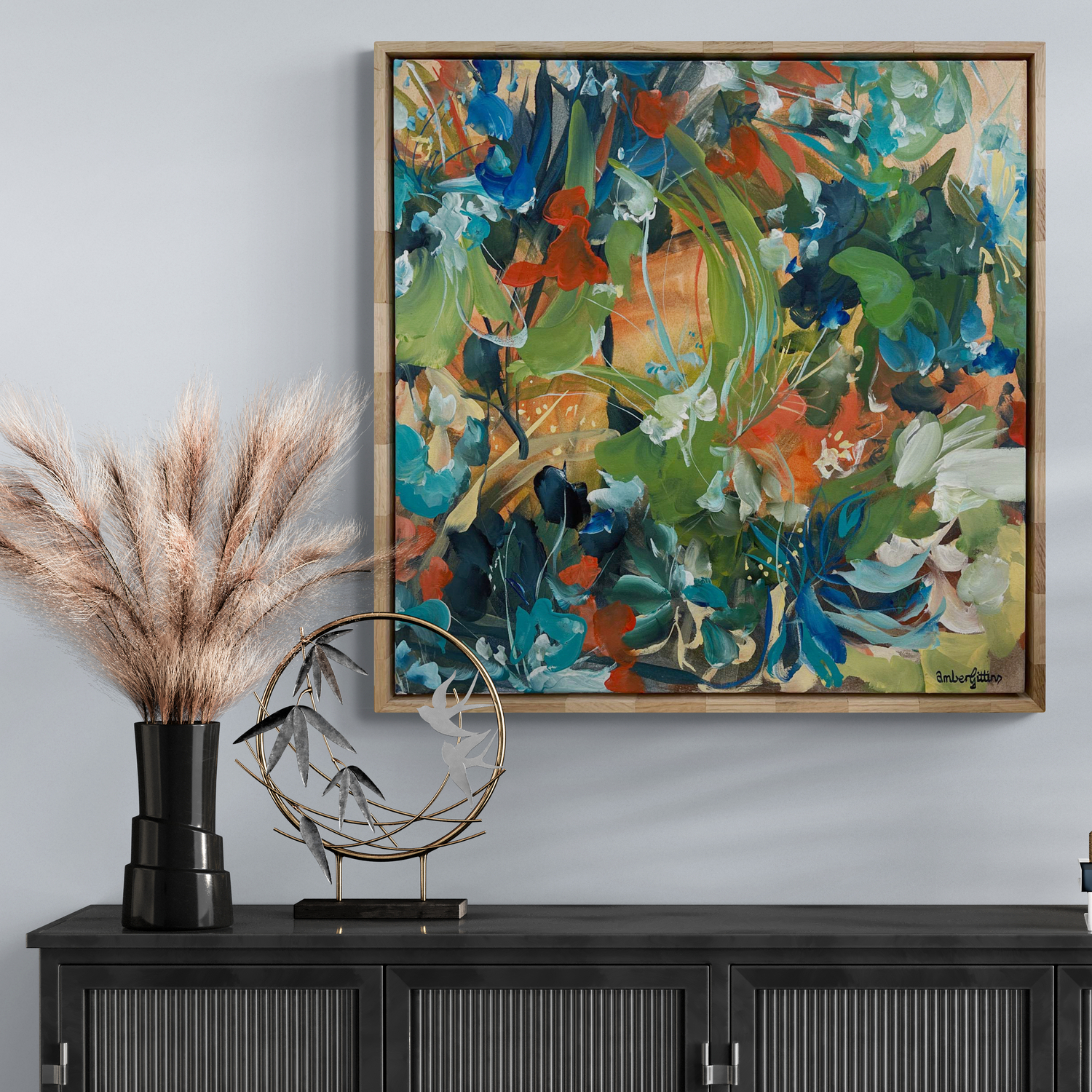 Sunset Flowers Room 1