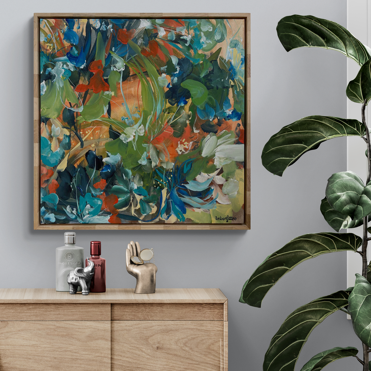 Sunset Flowers Room 2