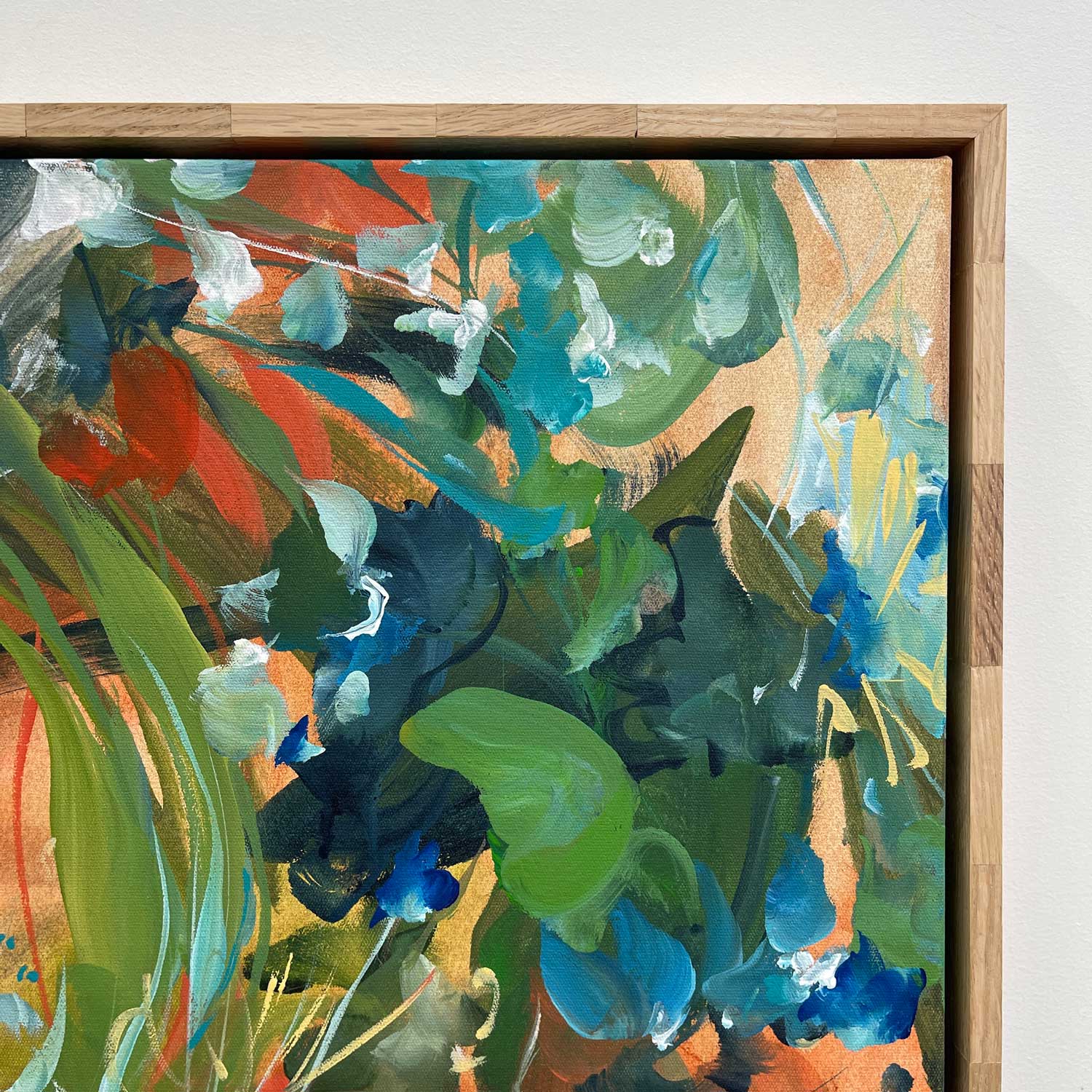 Sunset Flowers By Amber Gittins Framed 1