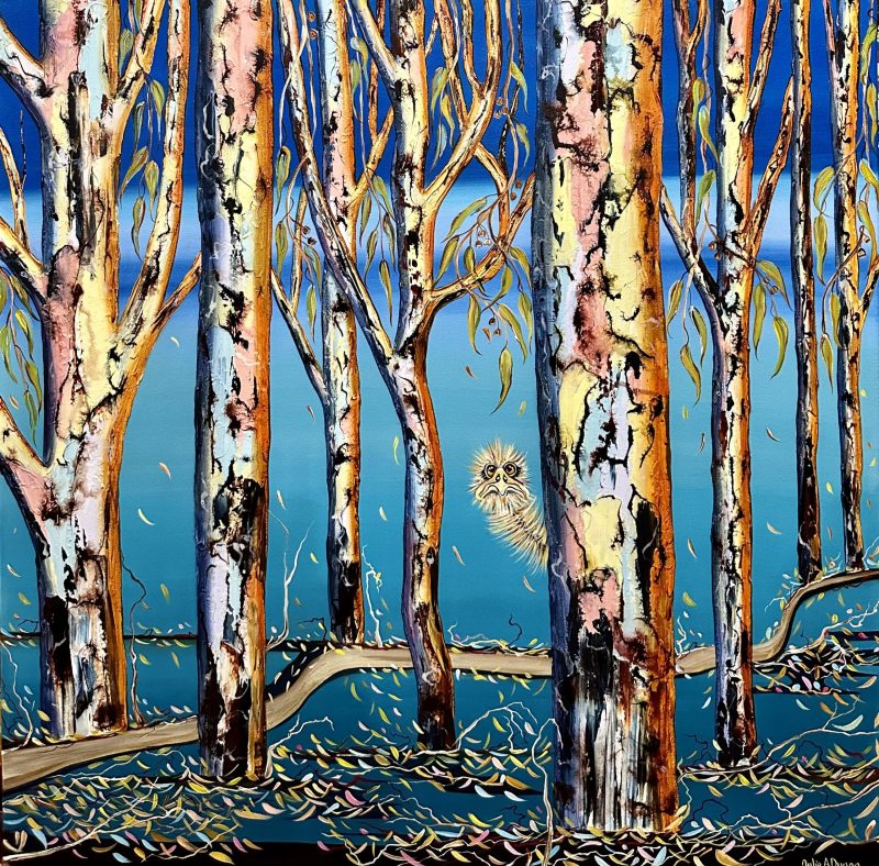 Summer Blue – Colourful Tree Series