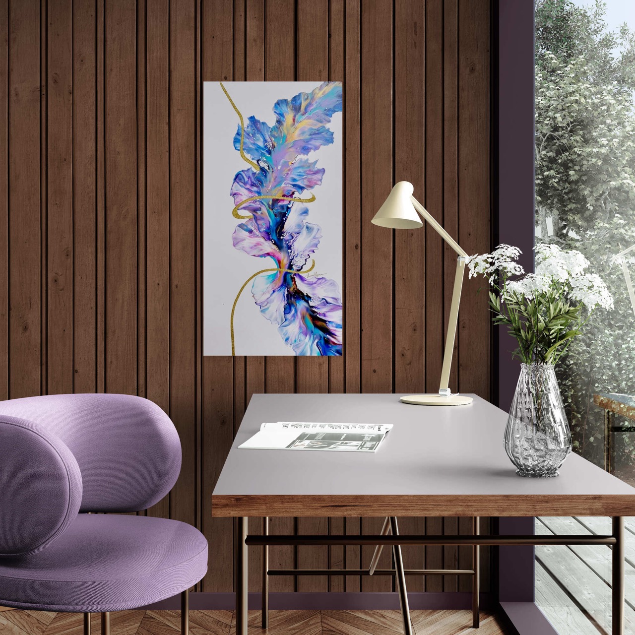 Winter Harmony Office Large