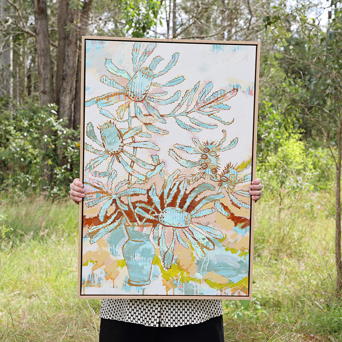 Lr 006 Serrata Still I Smith & Brooks Australian Botanical Art Banksia Sydney Native Plants Affordable Artworks