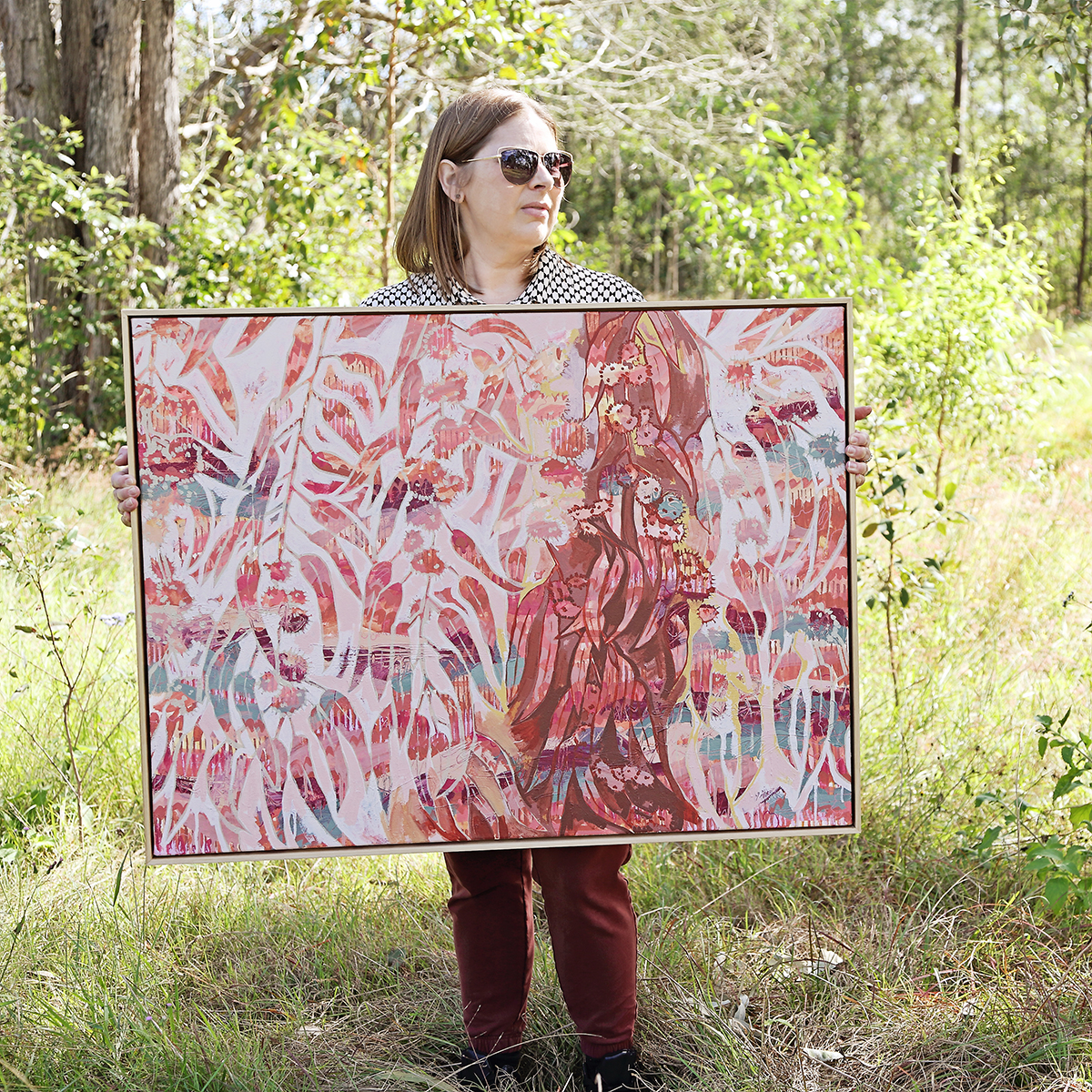 Lr 007 Sydney Blue Moment I Smith & Brooks Art Art For My Walls Sydney Art Affordable Original Australian Art Gum Tree Art