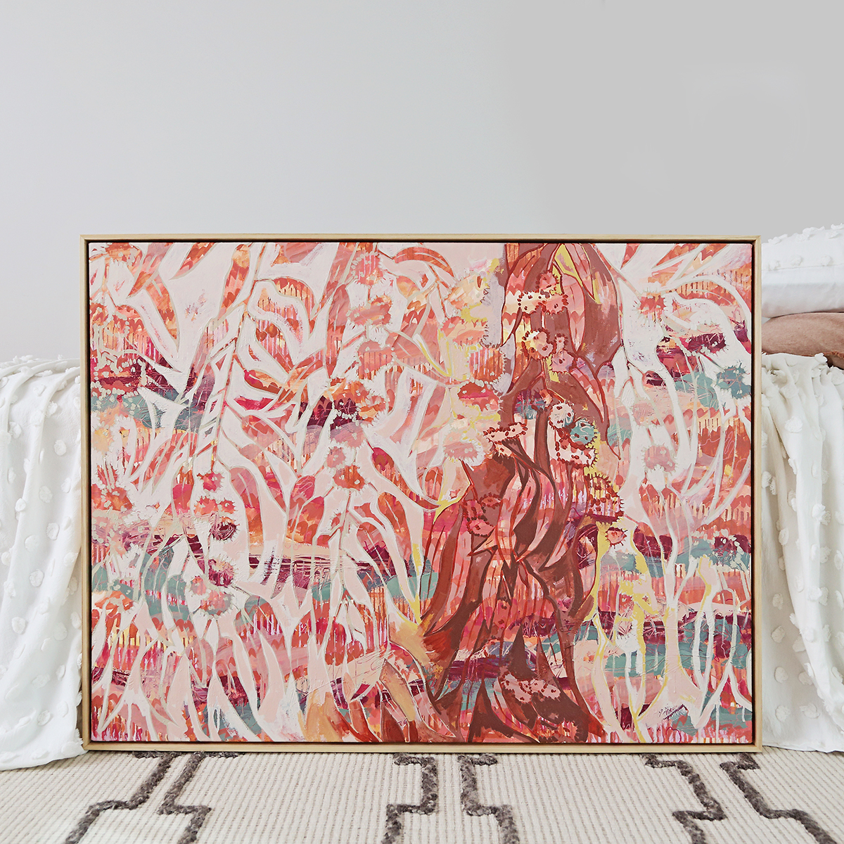 Lr 038 Sydney Blue Moment I Smith & Brooks Art Art For My Walls Sydney Art Affordable Original Australian Art Gum Tree Art