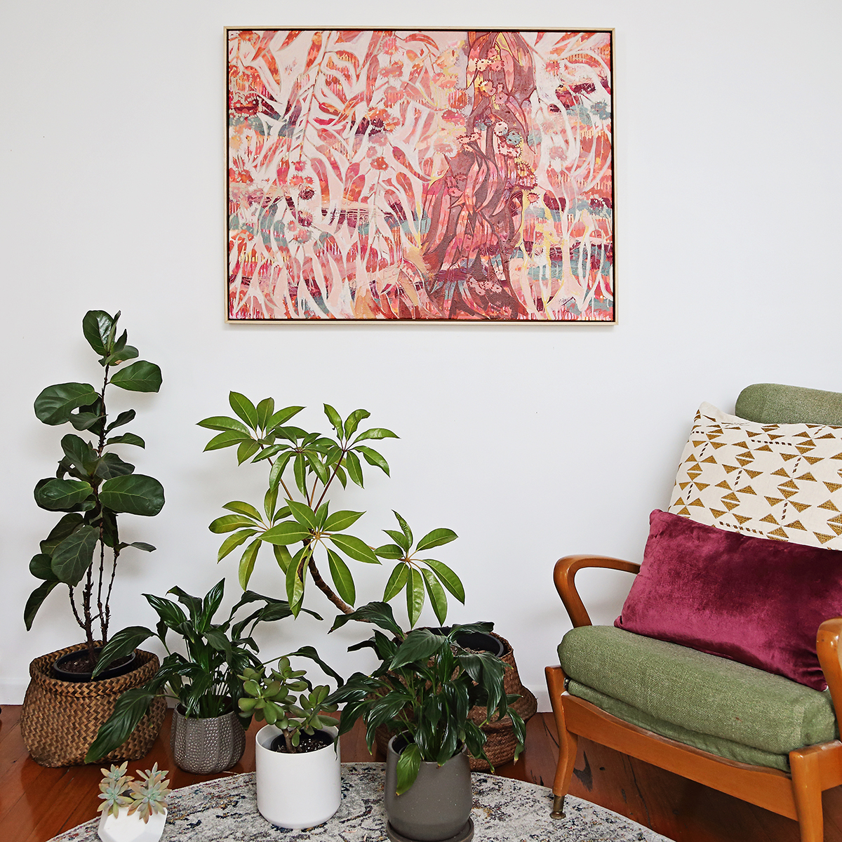 Lr 046 Sydney Blue Moment I Smith & Brooks Art Art For My Walls Sydney Art Affordable Original Australian Art Gum Tree Art