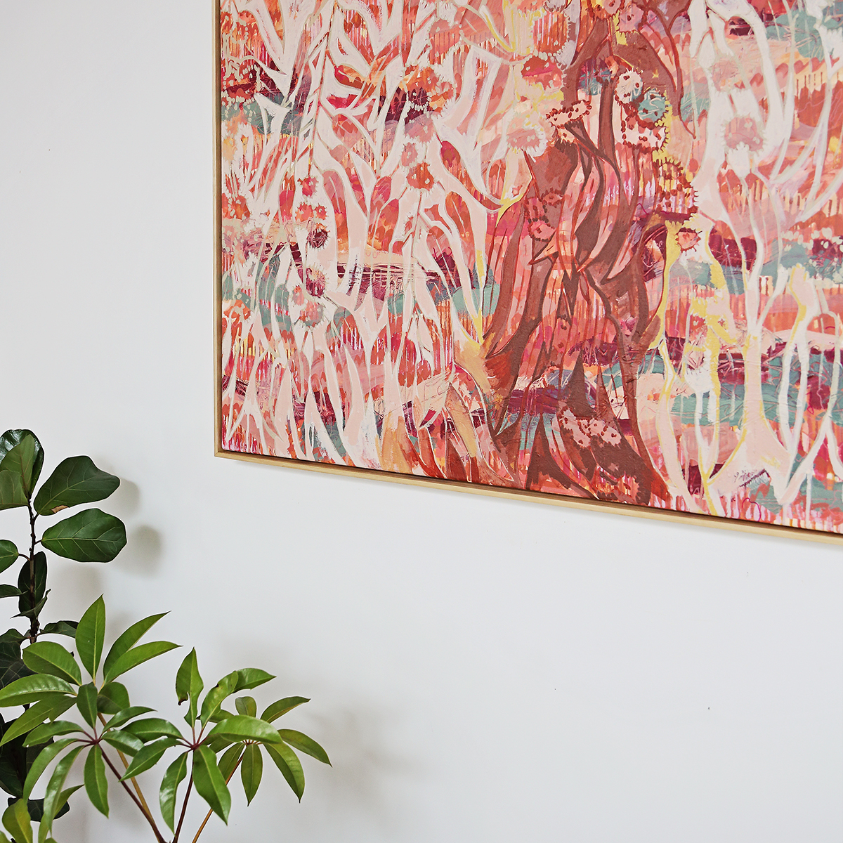 Lr 048 Sydney Blue Moment I Smith & Brooks Art Art For My Walls Sydney Art Affordable Original Australian Art Gum Tree Art