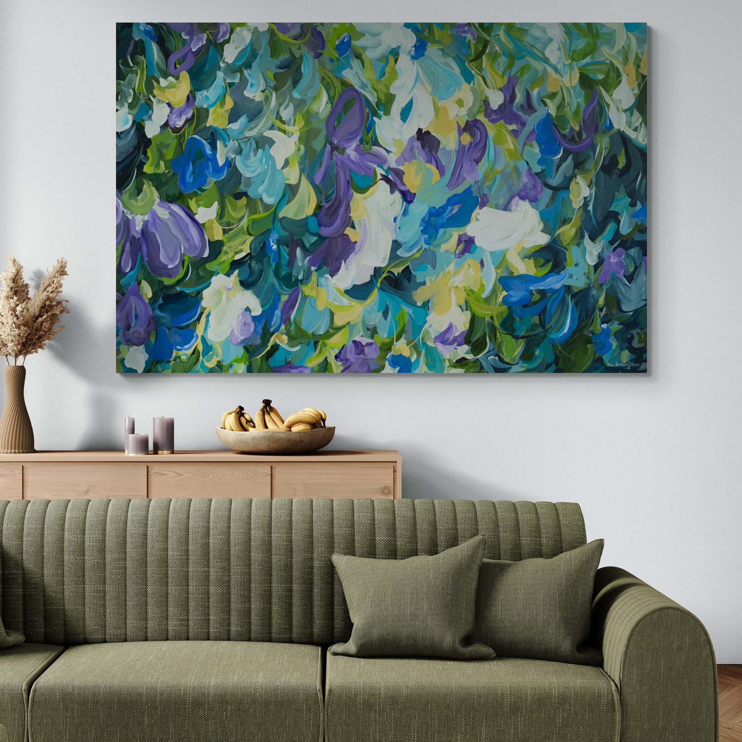 Blue Wildflower Room 1