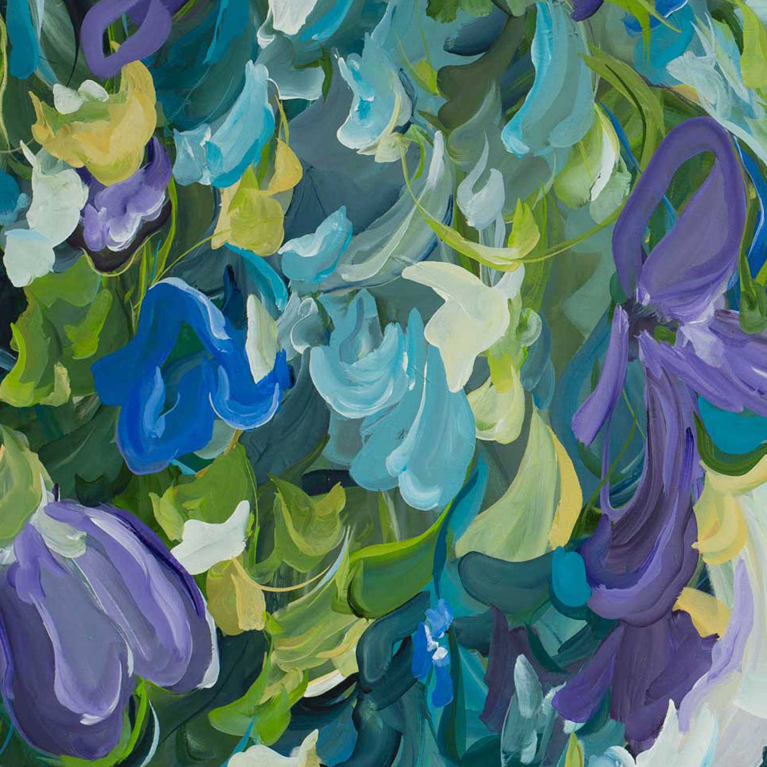 Blue Wildflowers By Amber Gittins Crop