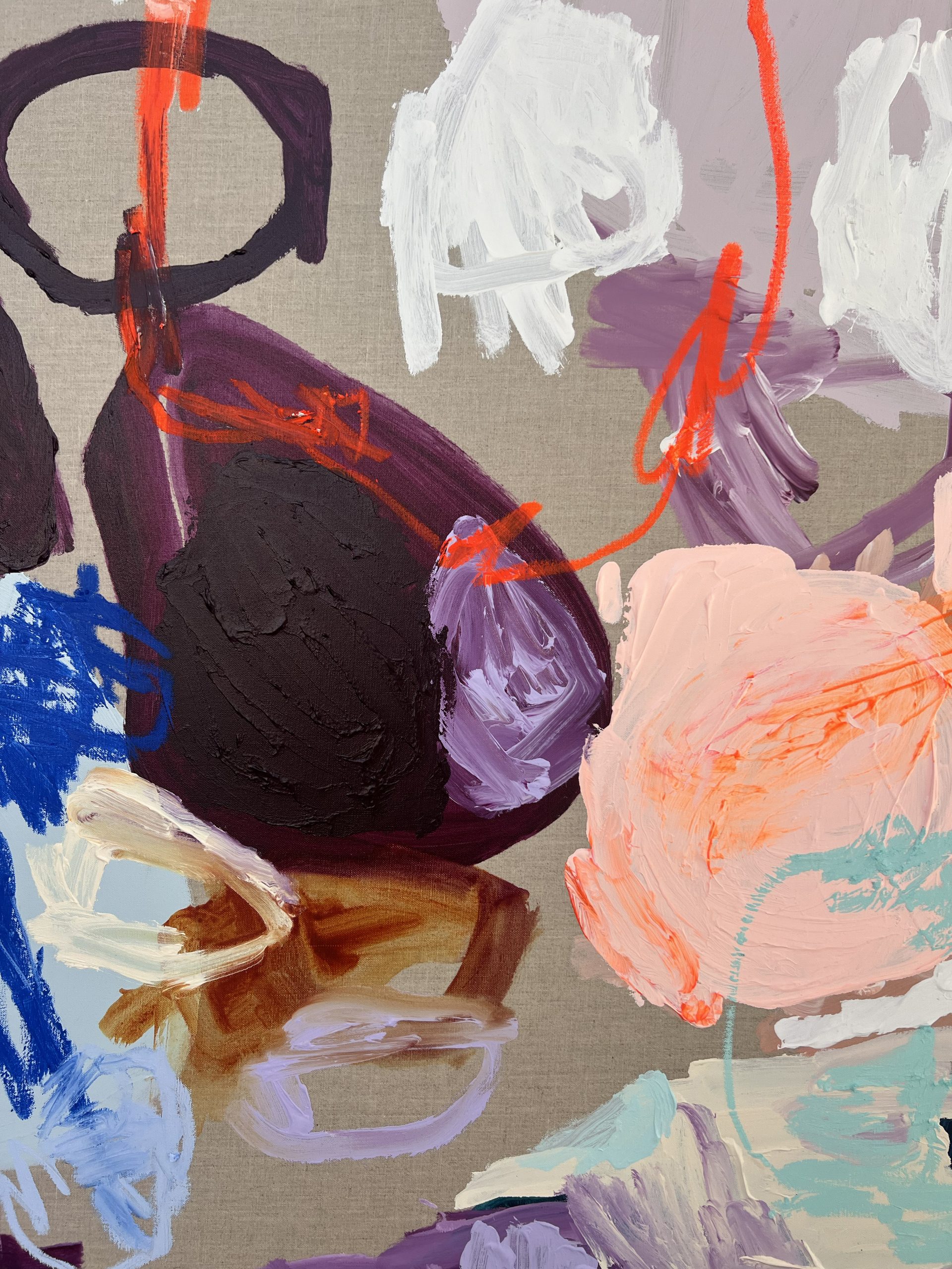 Perth Abstract Artist Rebecca Koerting Modern Don't Rain On My Parade 501