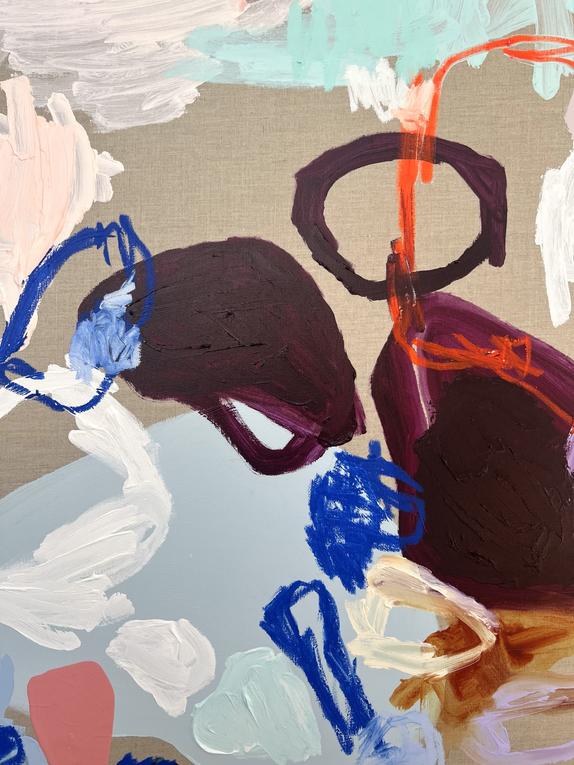 Perth Abstract Artist Rebecca Koerting Modern Don't Rain On My Parade 503