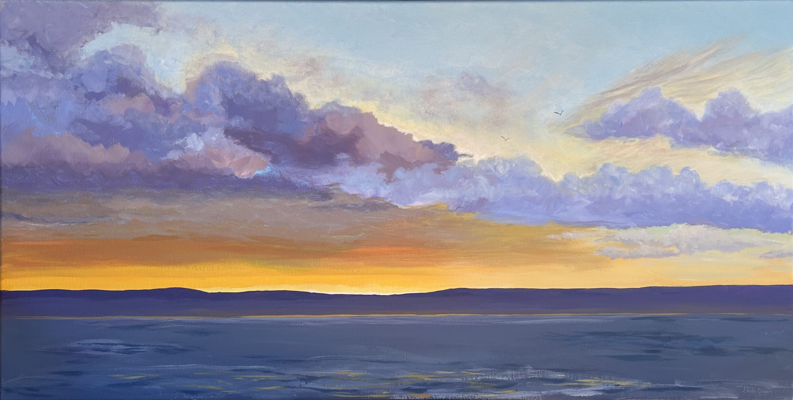 Linda Gregor Australian Artist The Last Moments Of Gold2