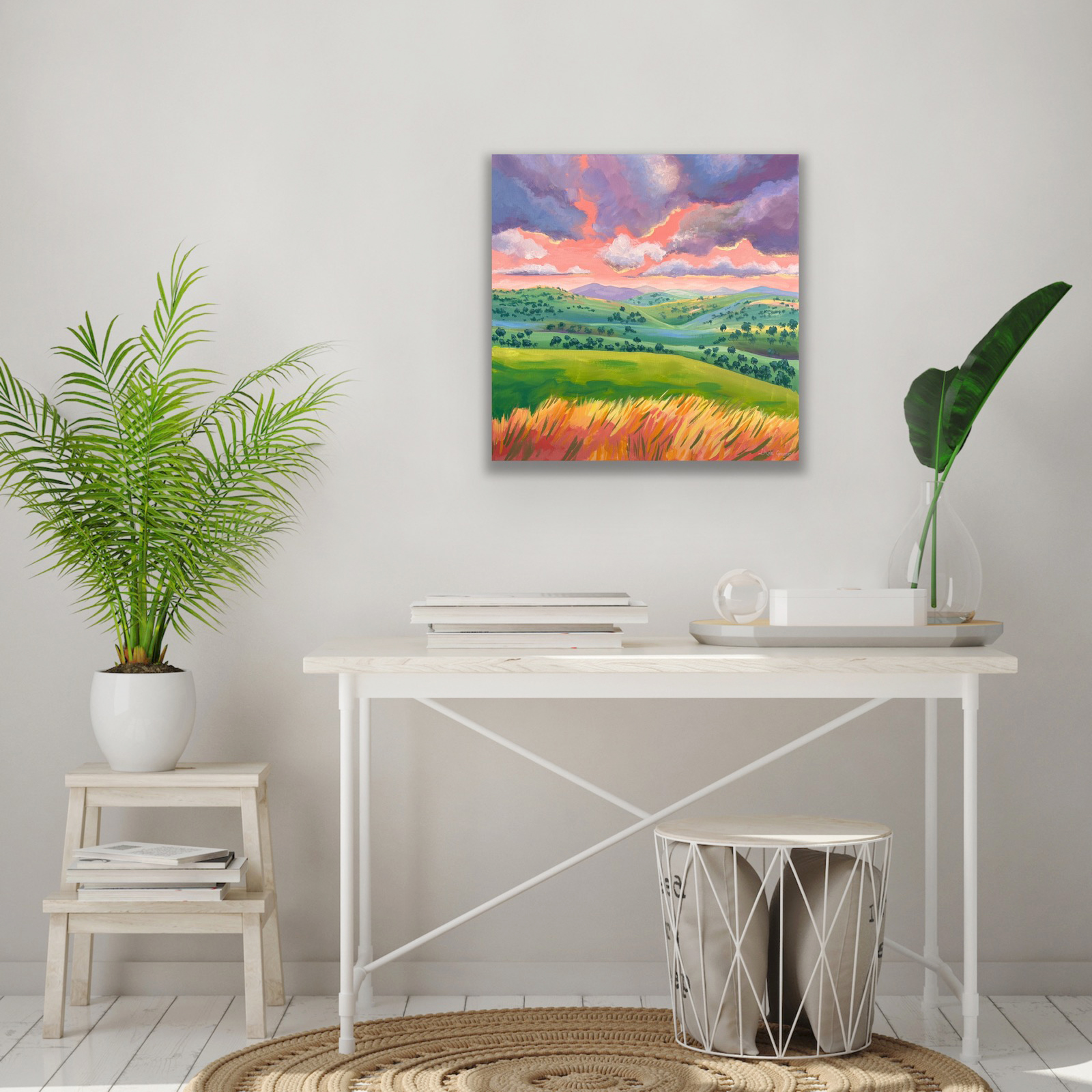 Linda Gregor Australian Artist Colour My World, Gundagai Nsw Interior Final