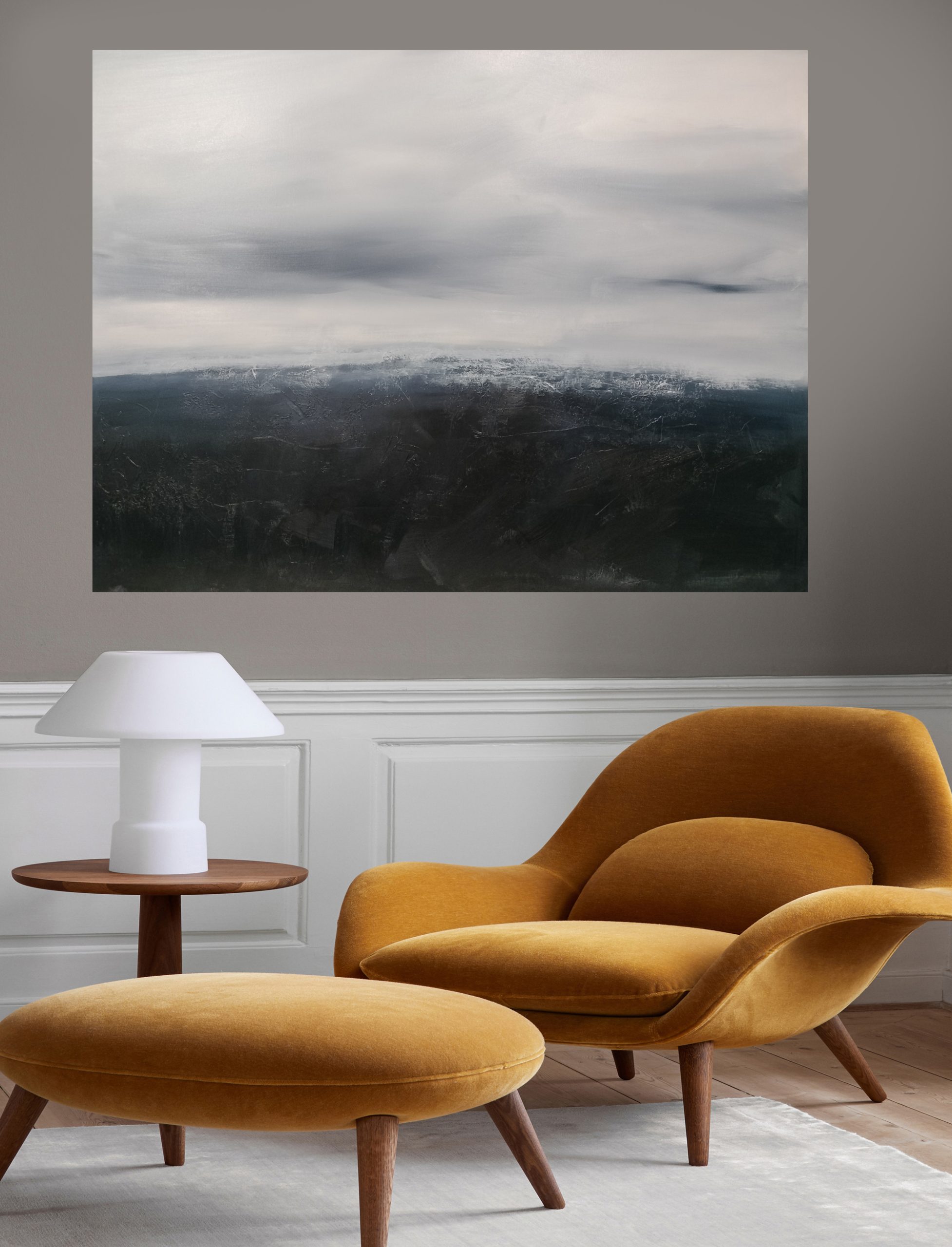 A Dusting Of Snow Wall