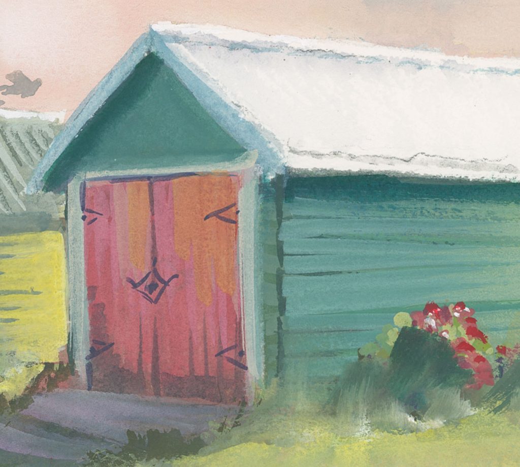 Mornington Beach Shacks Art Lovers Australia