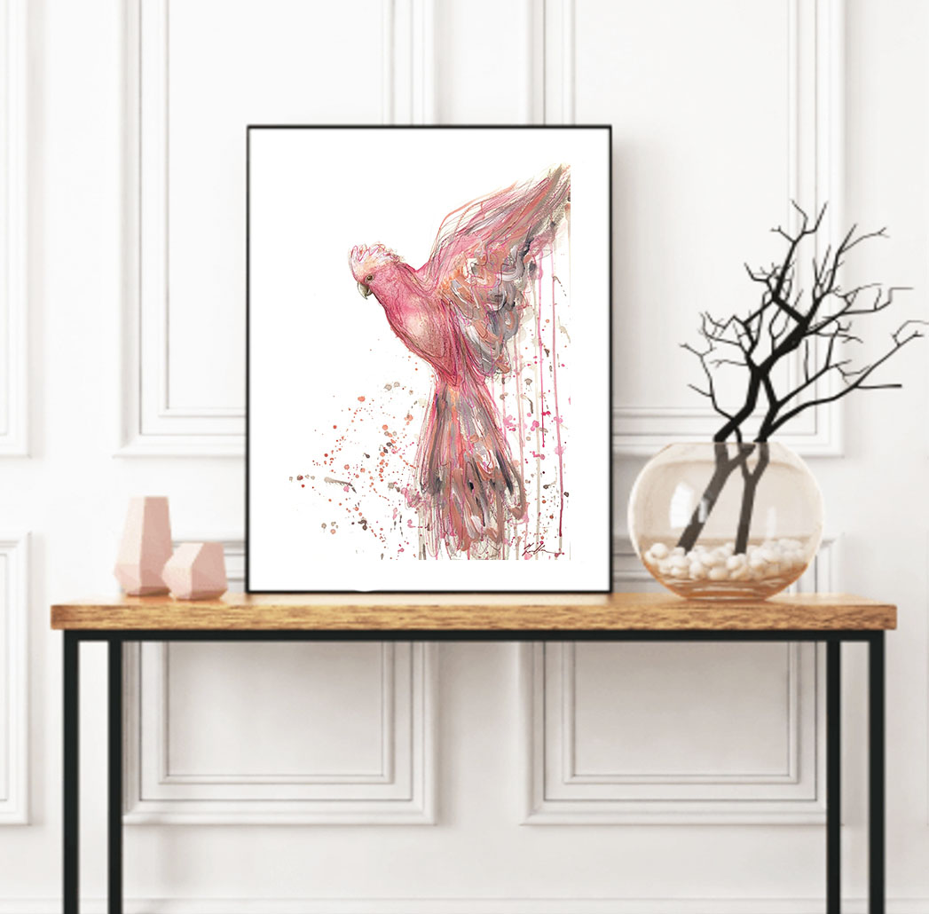 Leni Kae Pink Galah Spirit Interior Design1