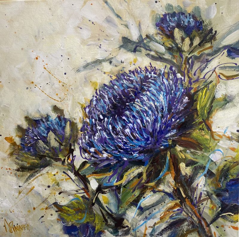 Artichoke flowers