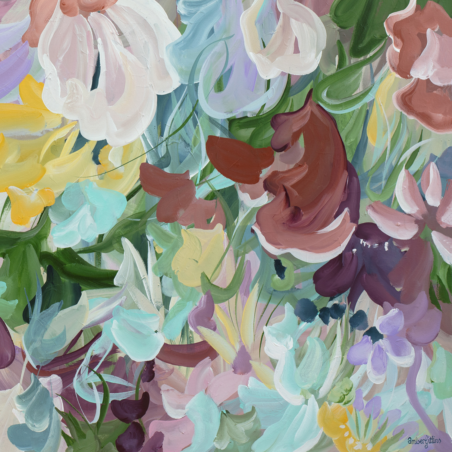 Chasing Wildflowers By Amber Gittins Signature